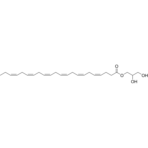 Docosahexaenoyl glycerol 140670-40-2